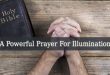 Prayer For Illumination