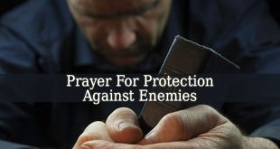 Prayer For Protection Against Enemies